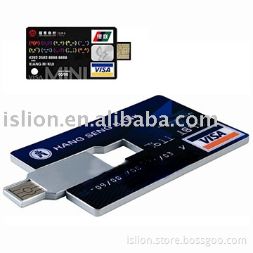 [super Deal] new model 1gb/2gb/4gb/8gb credit card usb flash drive with crystal OEM/ODM Service